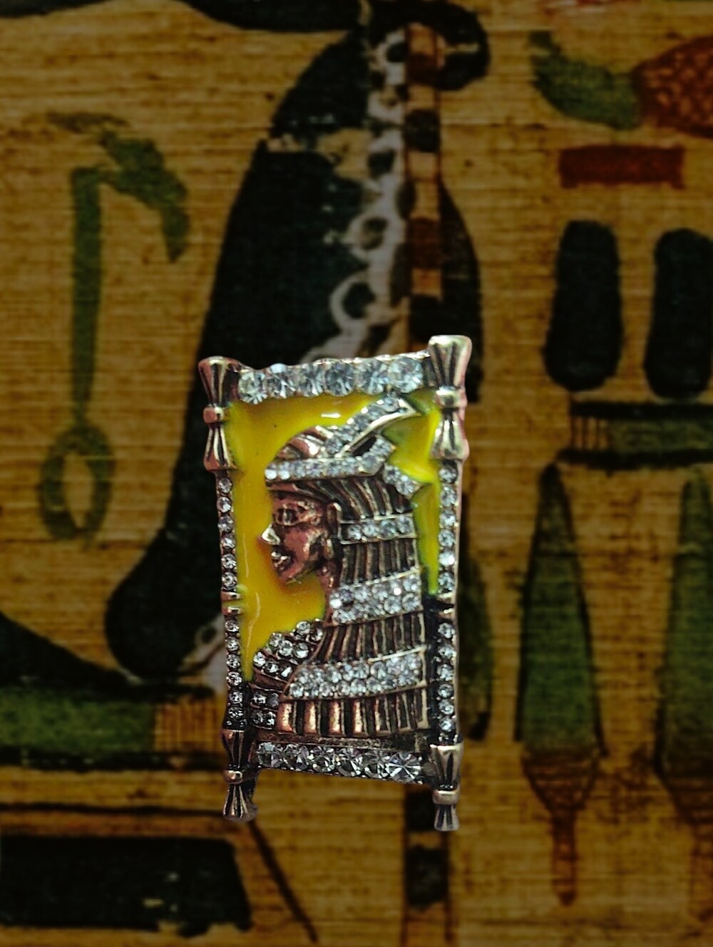 Egyptian-Inspired Brooch